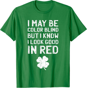 St Patricks Day shirt - Funny Color Blind T-Shirt - T-Shirt | Irish Green