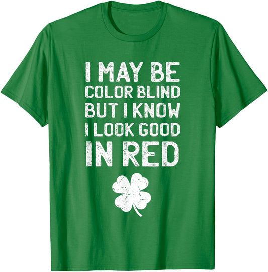 St Patricks Day shirt - Funny Color Blind T-Shirt - T-Shirt | Irish Green
