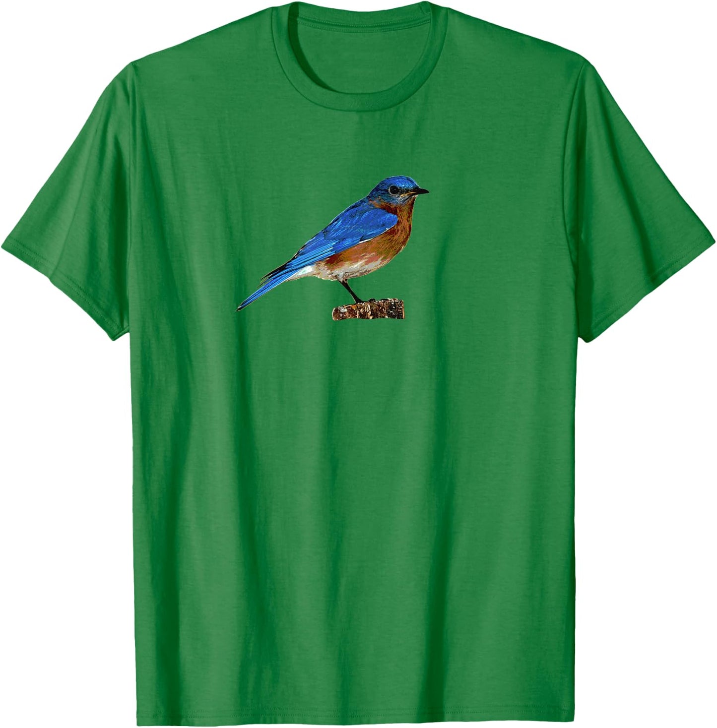 Eastern Bluebird Shirt, Birder Shirt, Ornithologist T-Shirt - T-Shirt | Irish Green