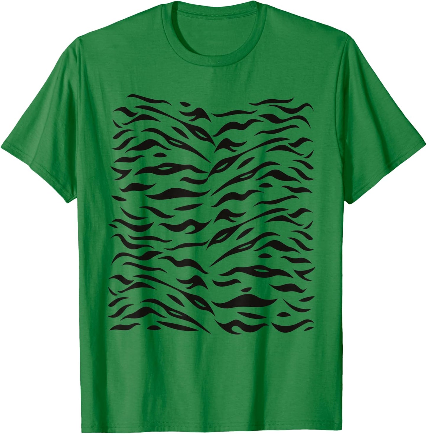 Orange Tiger Stripes Costume T-Shirt - T-Shirt | Irish Green