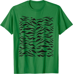 Orange Tiger Stripes Costume T-Shirt - T-Shirt | Irish Green