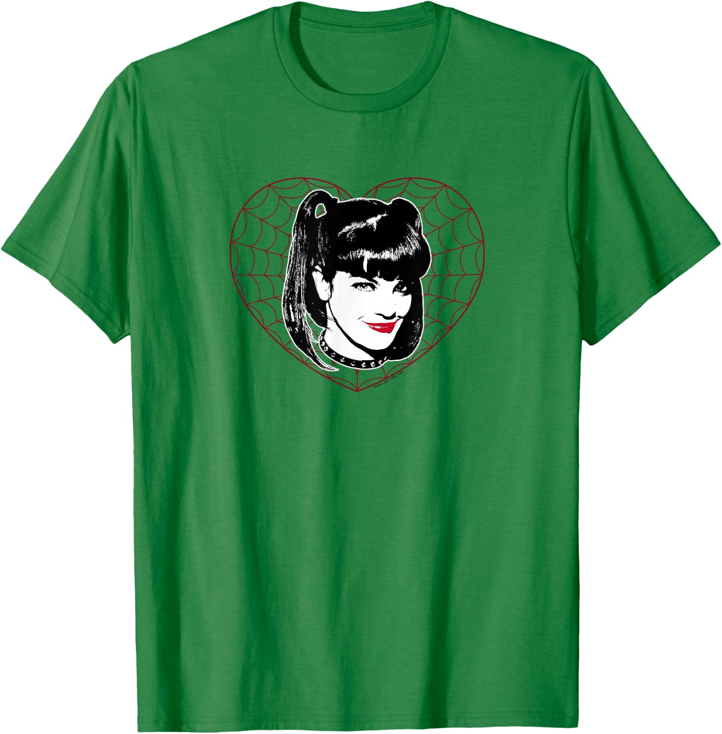 NCIS Abby Heart T-Shirt - T-Shirt | Irish Green