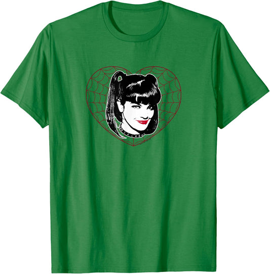 NCIS Abby Heart T-Shirt - T-Shirt | Irish Green