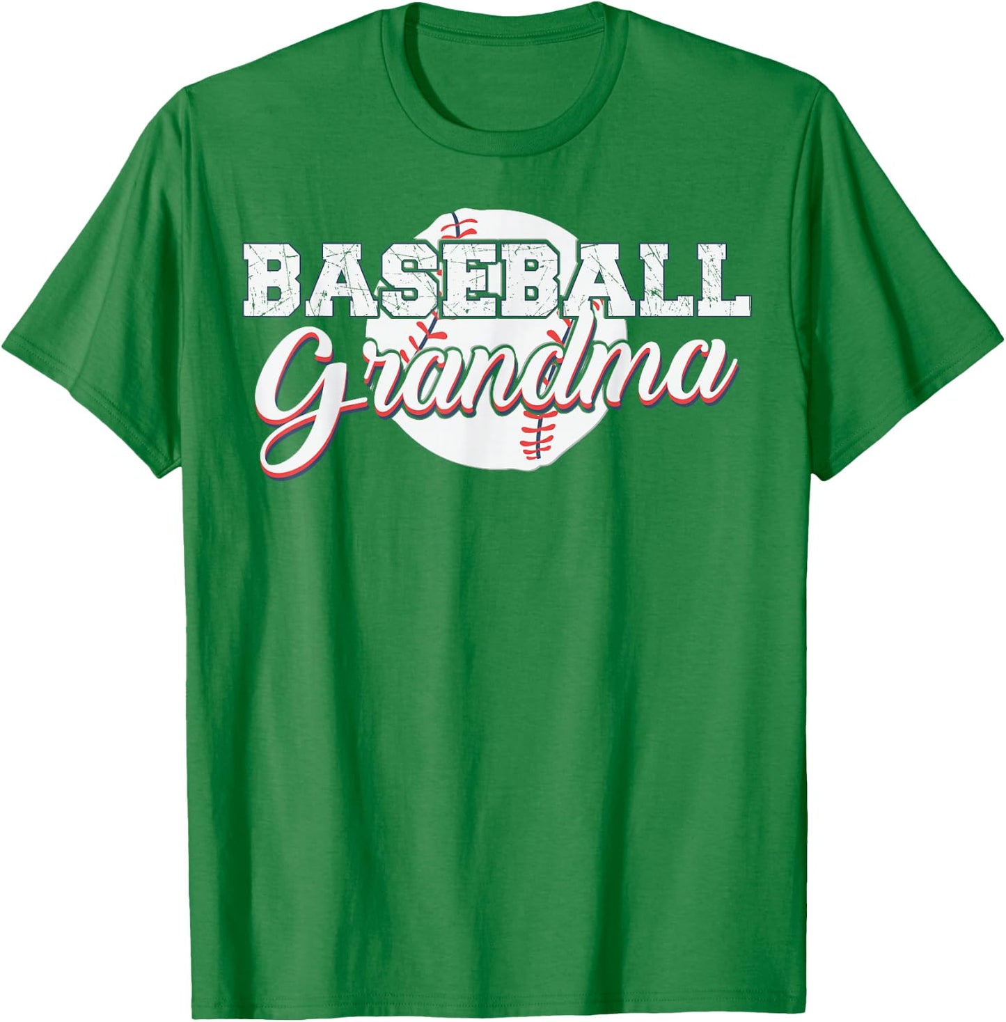 BASEBALL GRANDMA SHIRT - BEST Gift FOR GRANDMA (WOMEN) T-Shirt - T-Shirt | Irish Green