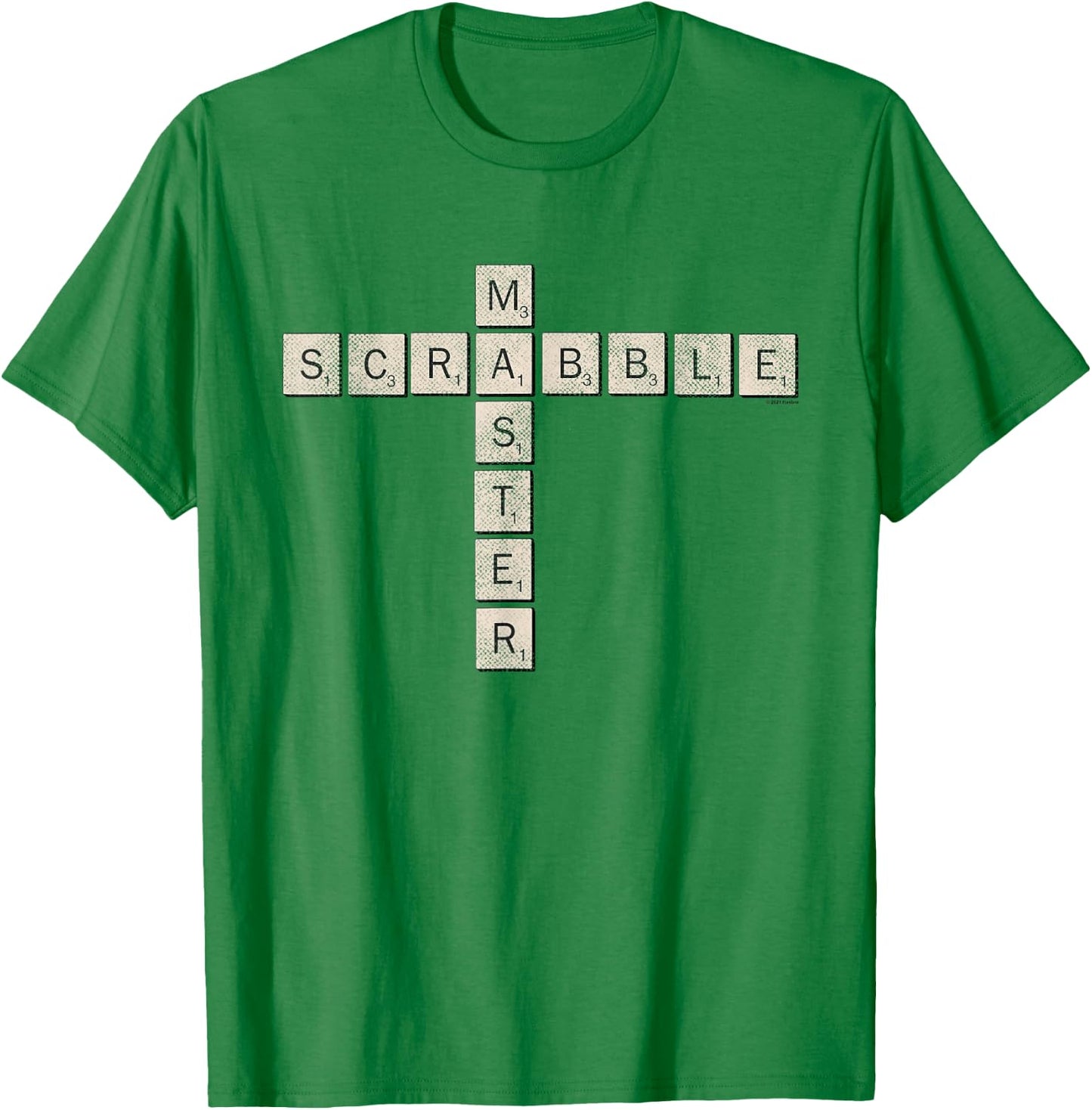 Scrabble Master of Scrabble T-Shirt - T-Shirt | Irish Green