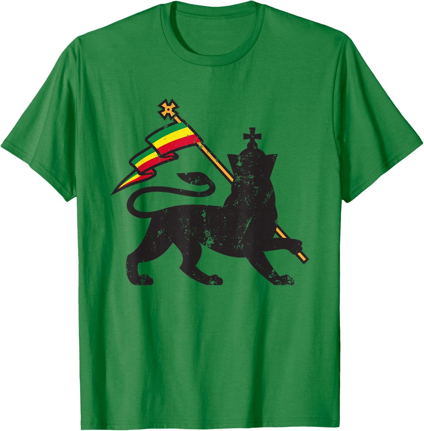 One Love Jamaican Rasta Reggae Men T-Shirt - T-Shirt | Irish Green