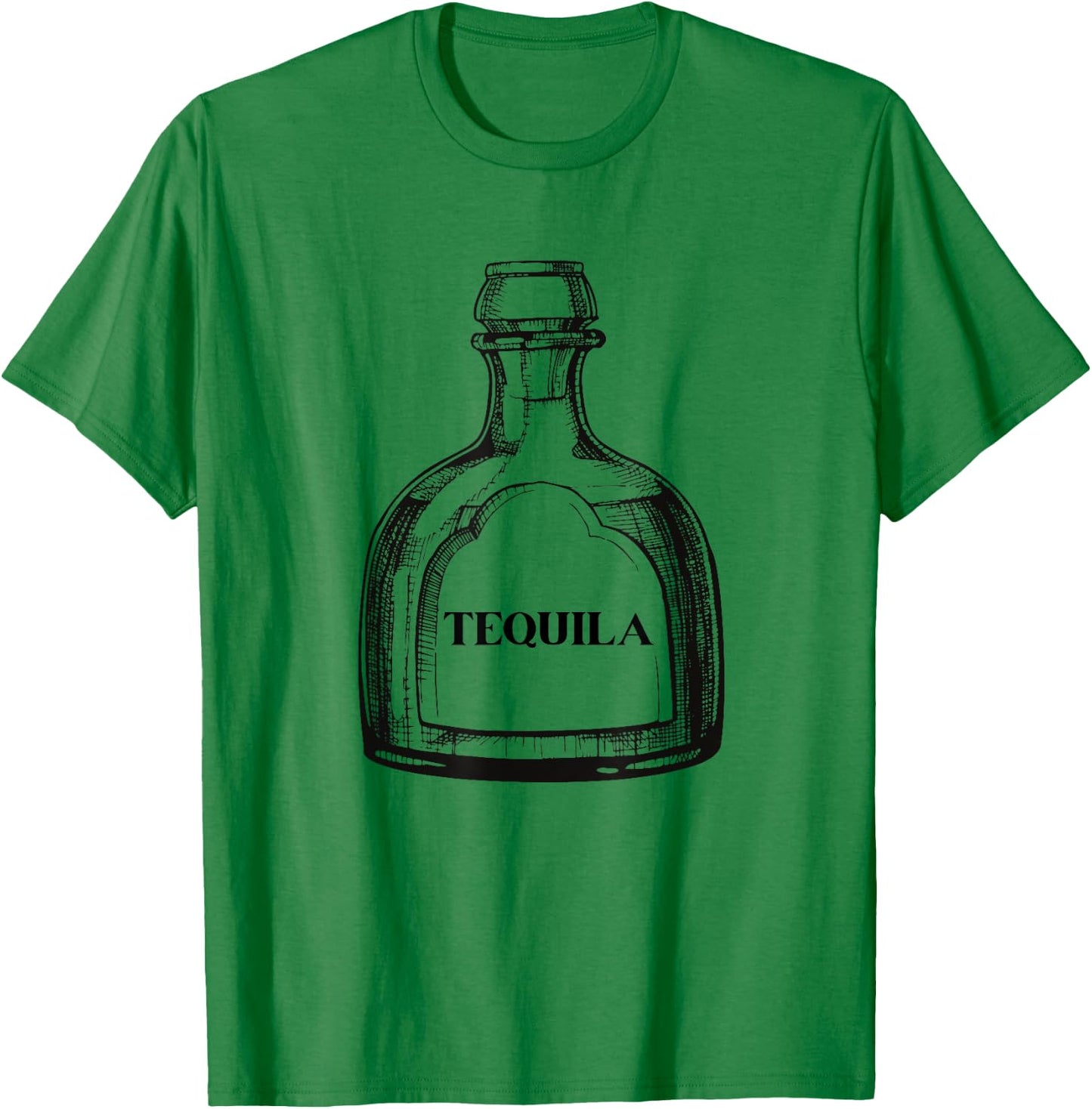 Tequila Bottle Halloween Costume Matching Couples Women T-Shirt - T-Shirt | Irish Green