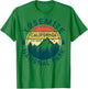 Yosemite National Park California Nature Hiking T-Shirt - T-Shirt | Irish Green