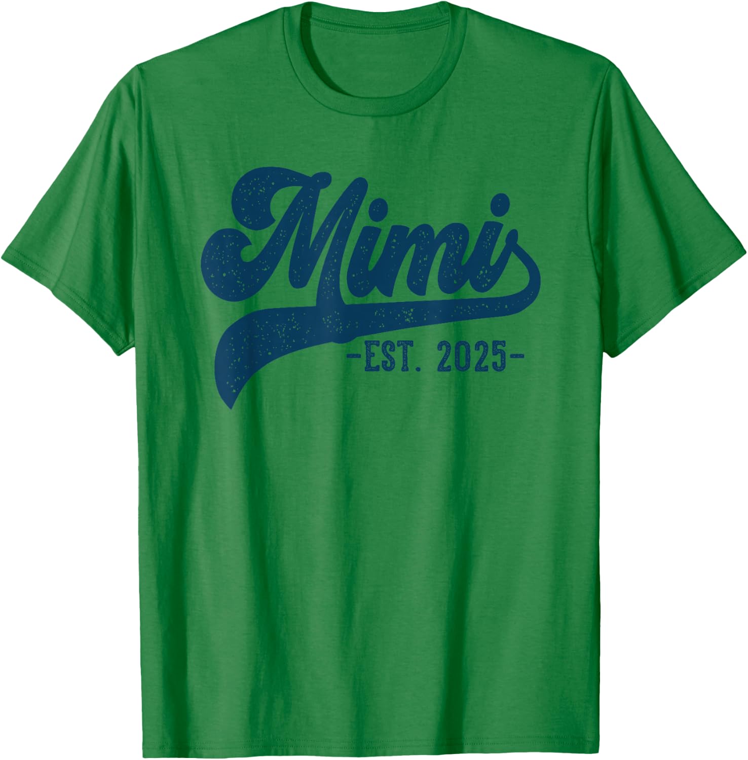 Mimi Est 2025 Mimi To Be Gifts New Mimi 2025 Pregnancy T-Shirt - T-Shirt | Irish Green