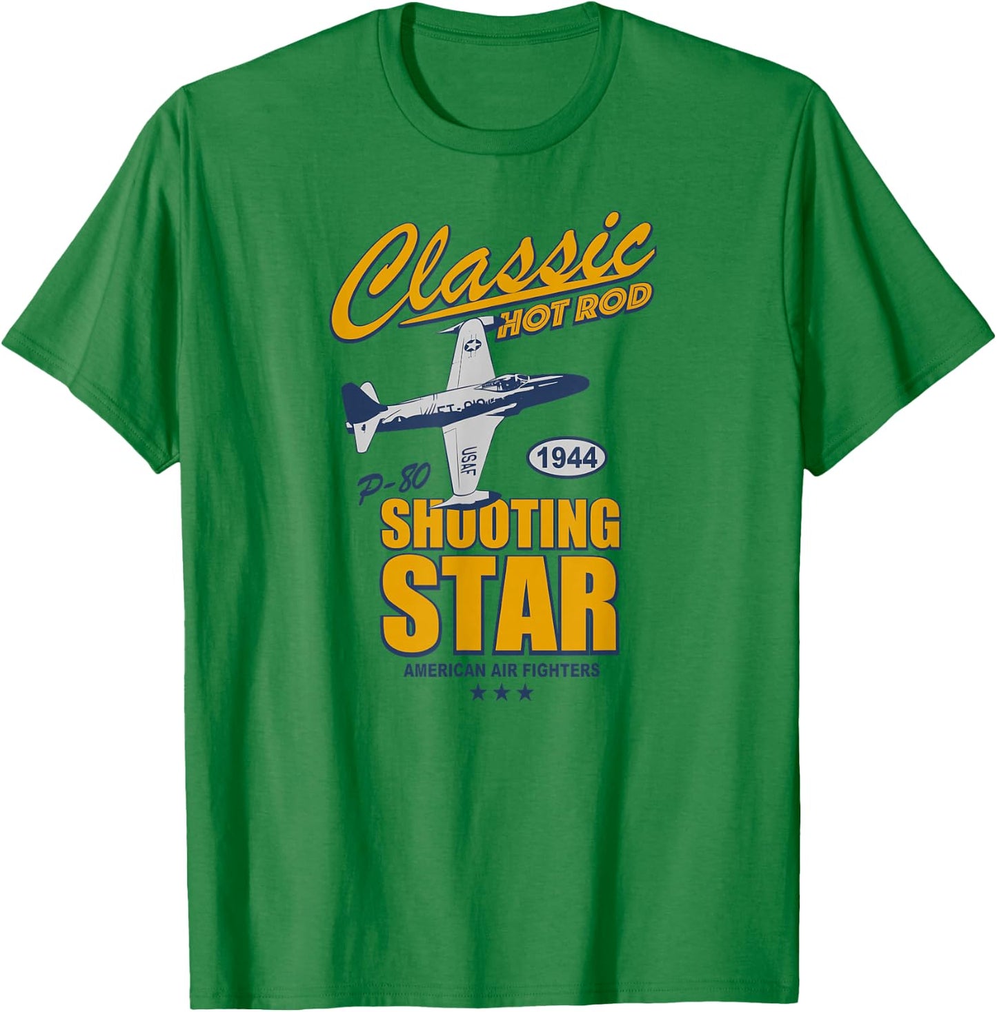 P-80 Shooting Star T-Shirt - T-Shirt | Irish Green