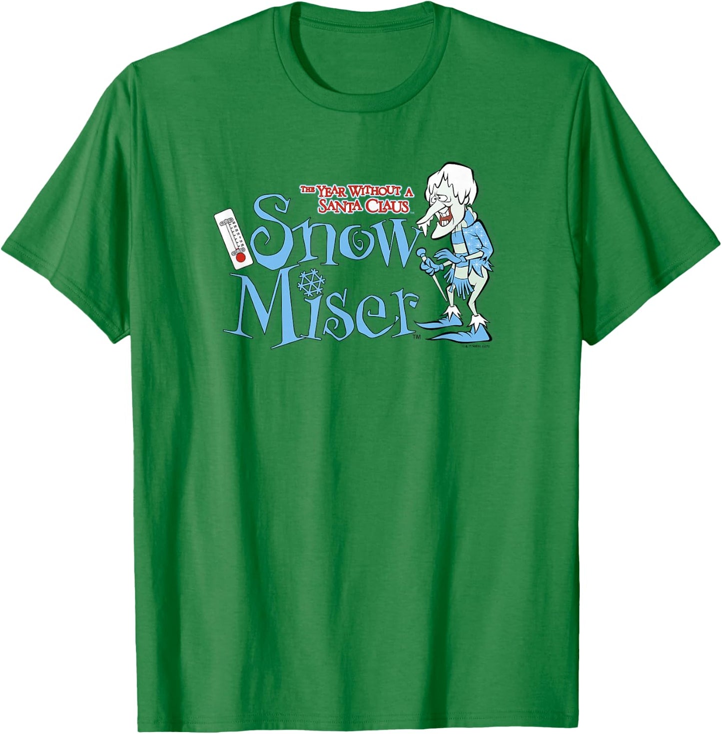 The Year Without A Santa Claus Snow Miser Logo T-Shirt - T-Shirt | Irish Green