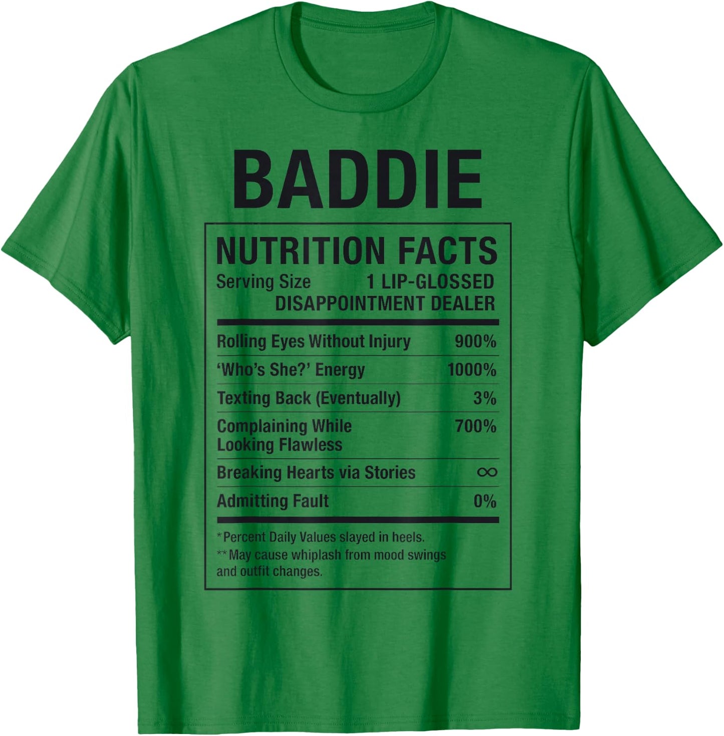 Baddie T-Shirt - T-Shirt | Irish Green