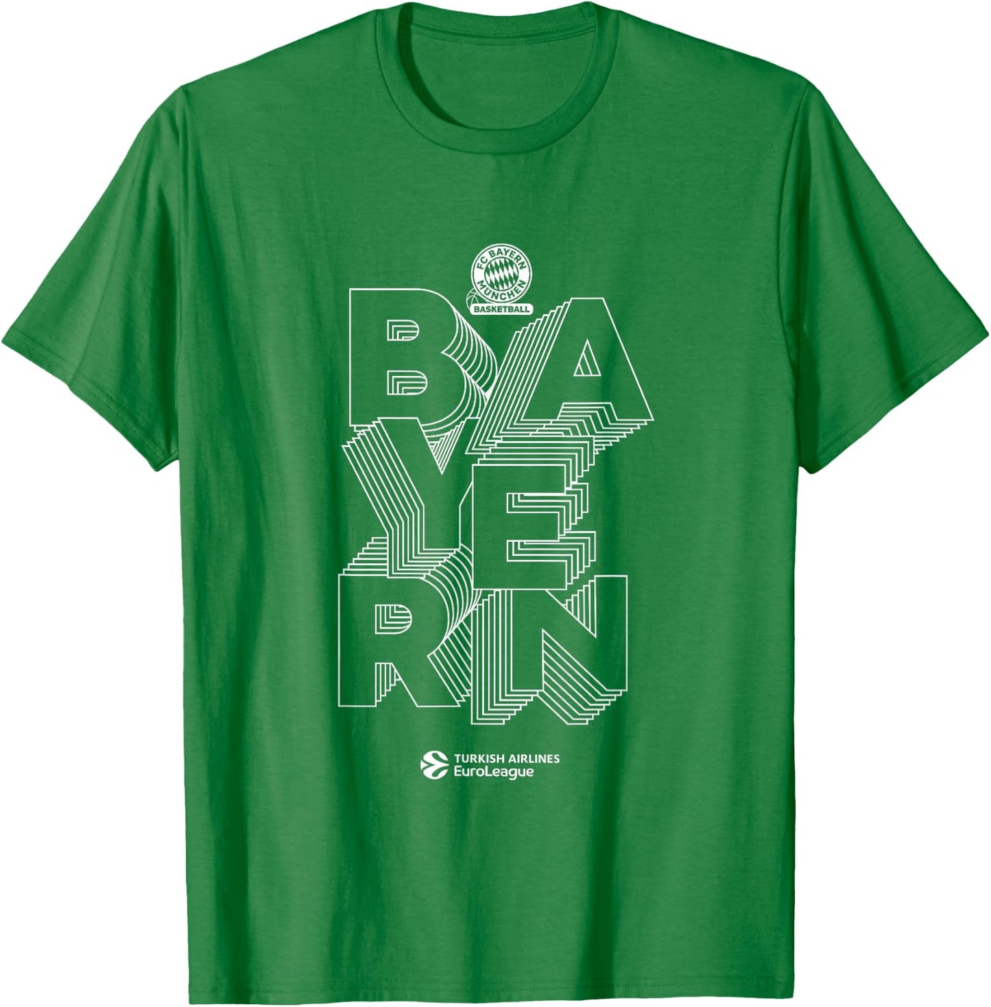 Bayern Collection Red-Blue T-Shirt - T-Shirt | Irish Green