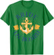 Bride on Board Nautical Cruise Nauti Bachelorette Party T-Shirt - T-Shirt | Irish Green