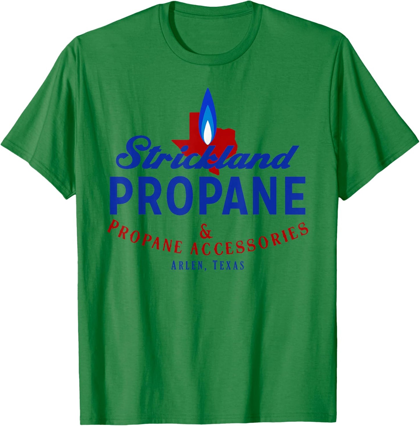 Strickland Propane - Taste The Meat Not The Heat T-Shirt - T-Shirt | Irish Green