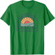 Family Vacation Design - Retro Haleakala National Park T-Shirt - T-Shirt | Irish Green
