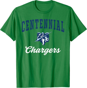 Centennial High School Chargers T-Shirt - T-Shirt | Irish Green