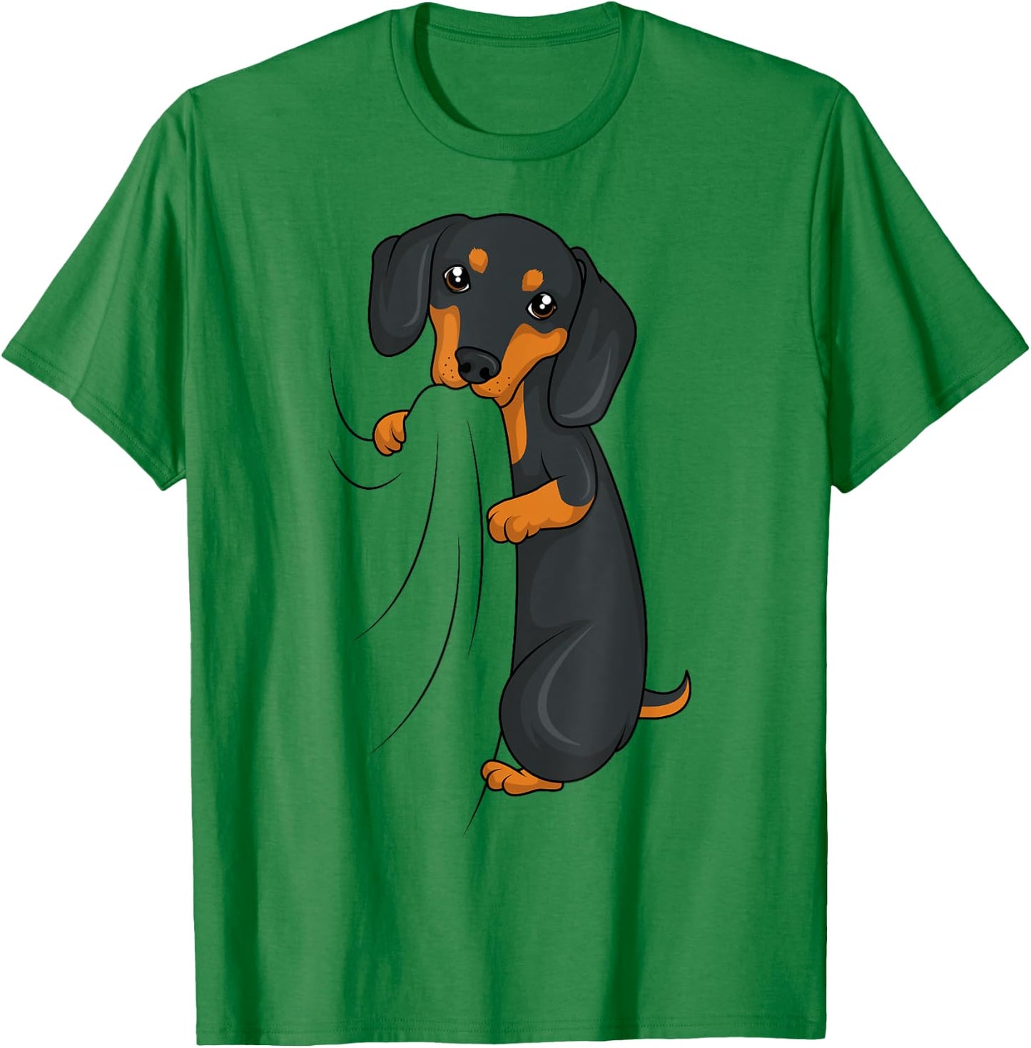 Dachshund Lover Weiner Dog Girls Women Kids Men T-Shirt - T-Shirt | Irish Green