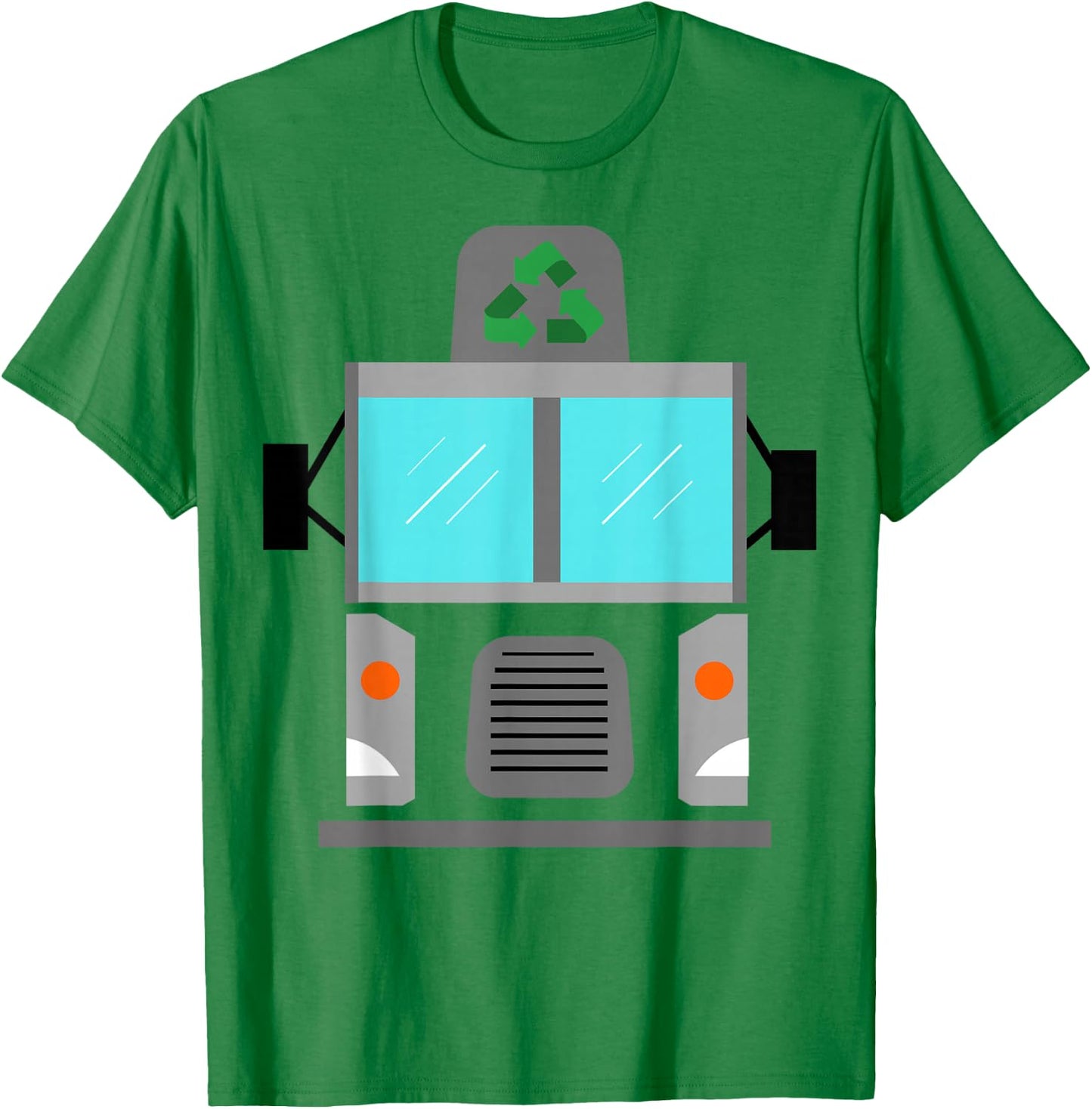 Trash Truck Halloween Birthday Costume Pajama Kids Toddler T-Shirt - T-Shirt | Irish Green