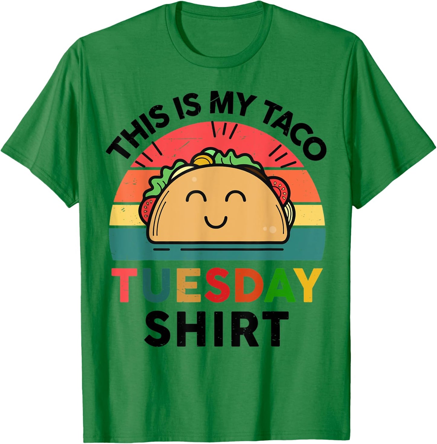 This Is My Taco-Tuesday Shirt Women Men Baby Boys Kids Funny T-Shirt - T-Shirt | Irish Green
