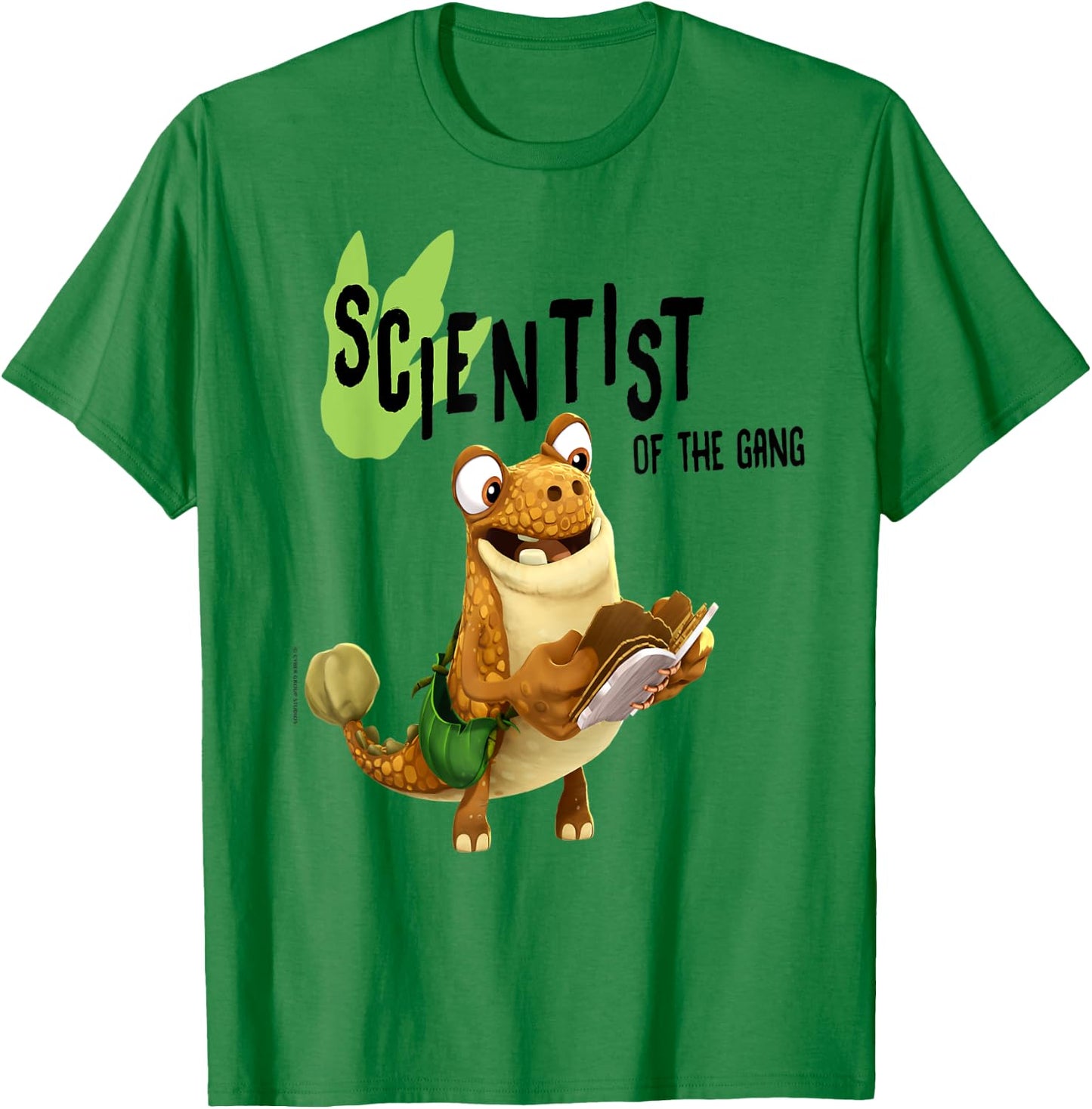 Gigantosaurus Mazu the Dinosaur "Scientist" T-Shirt - T-Shirt | Irish Green
