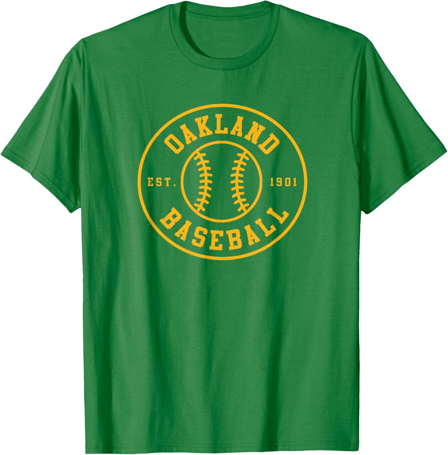 Oakland Baseball | Seventh Inning Stretch Gameday Fan Gear T-Shirt - T-Shirt | Irish Green