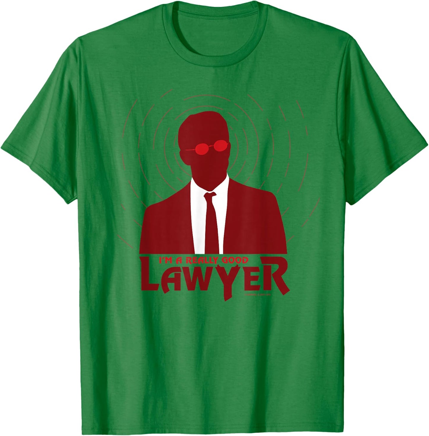 Marvel Spider-Man: No Way Home Matt Murdock Good Lawyer Small T-Shirt - T-Shirt | Irish Green
