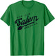 Funny Witch Olde SALEM BROOM Company Scary Witches Brew Co T-Shirt - T-Shirt | Irish Green