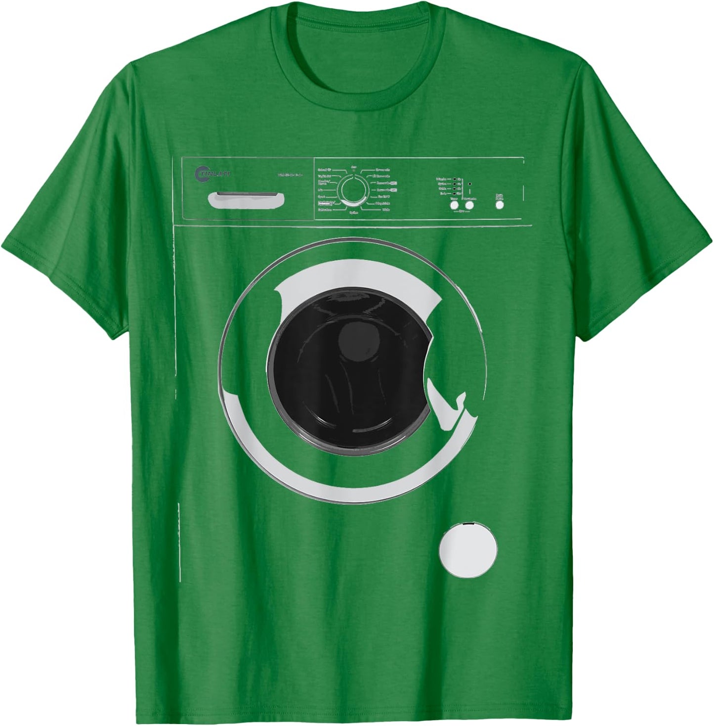 Washing Machine Costume Funny Tech Designs for Halloween T-Shirt - T-Shirt | Irish Green