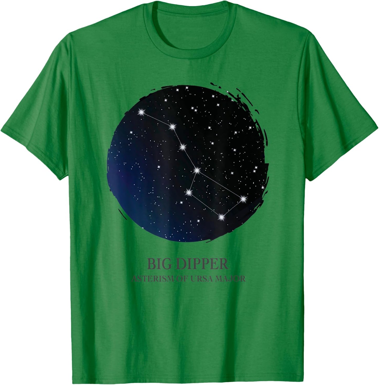 Big Dipper Constellation Ursa Major Astrology Constellation T-Shirt - T-Shirt | Irish Green