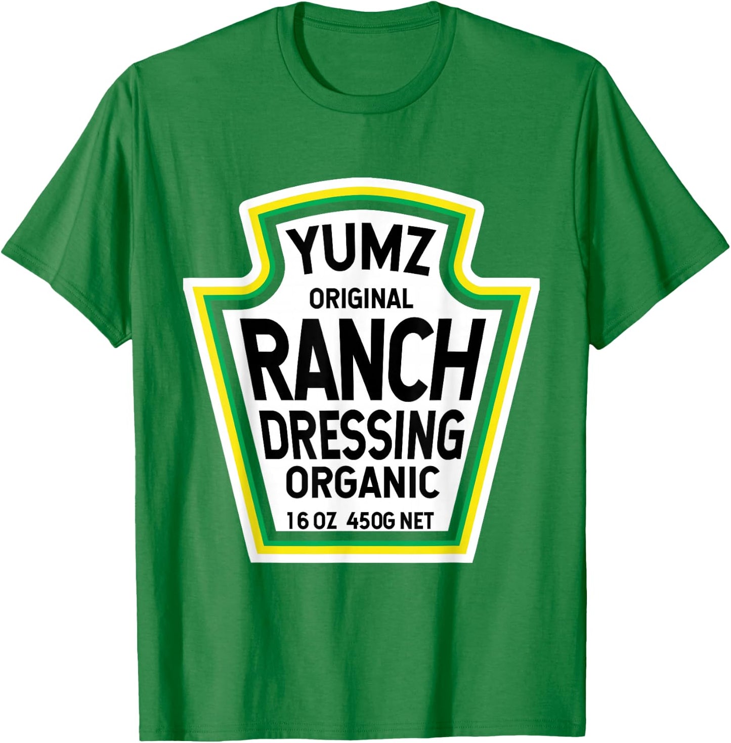 Ranch Dressing Salad Easy Halloween Costume Matching Group T-Shirt - T-Shirt | Irish Green