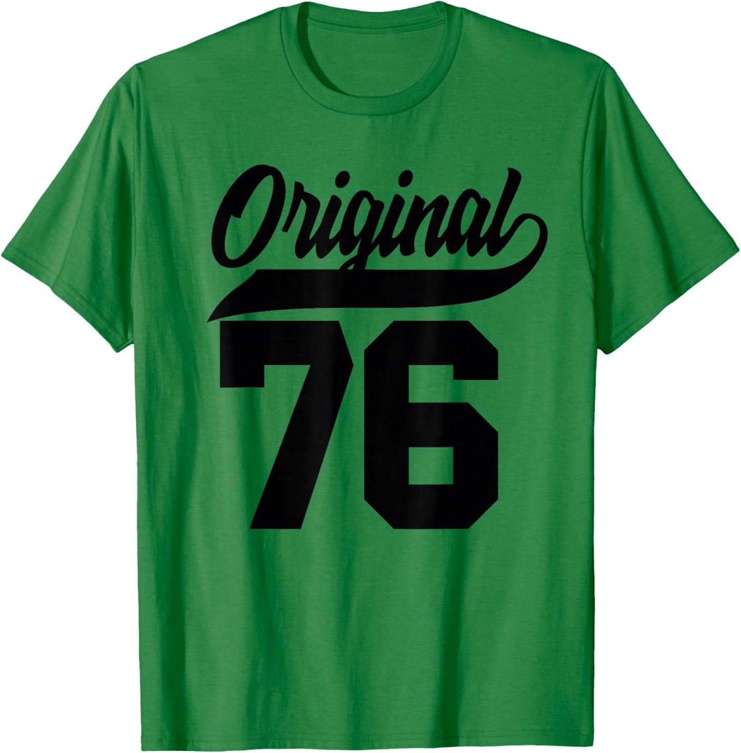 49th Birthday Original Men Women Vintage Vintage 1976 T-Shirt - T-Shirt | Irish Green