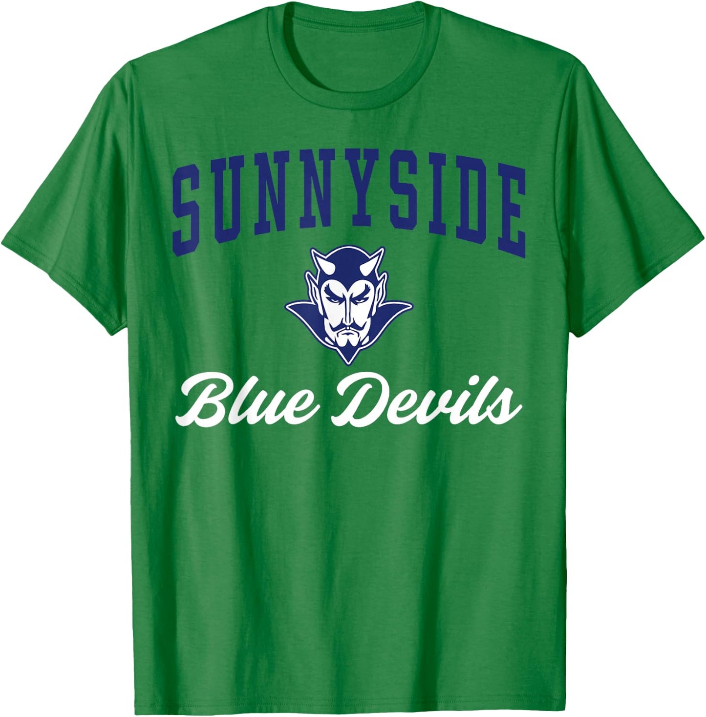 Sunnyside High School Blue Devils C3 T-Shirt - T-Shirt | Irish Green