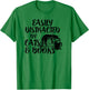 Easily Distracted by Cats And Books for Cat Lovers T-Shirt - T-Shirt | Irish Green
