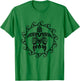 Tribal Polynesian Maori Sun Sea Turtle T-Shirt - T-Shirt | Irish Green