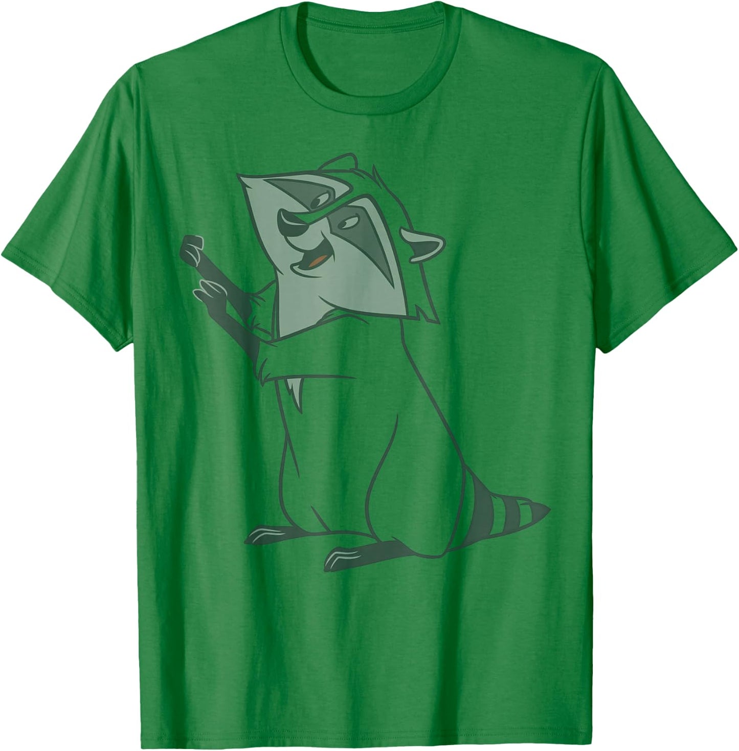Disney Pocahontas Meeko Big Portrait T-Shirt - T-Shirt | Irish Green