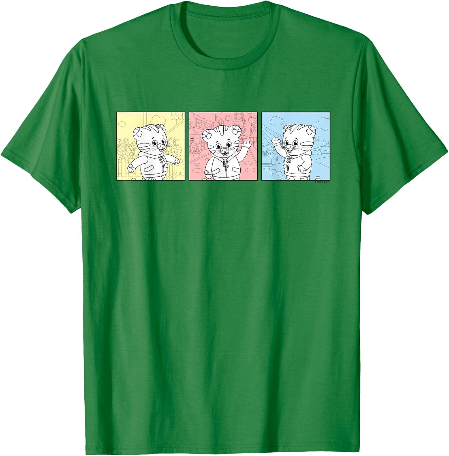 Daniel Tiger's Neighborhood: Daniel's Comic Book T-Shirt - T-Shirt | Irish Green