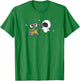 Disney Wall-E & Eve Moonscape Pinwheel Small T-Shirt - T-Shirt | Irish Green