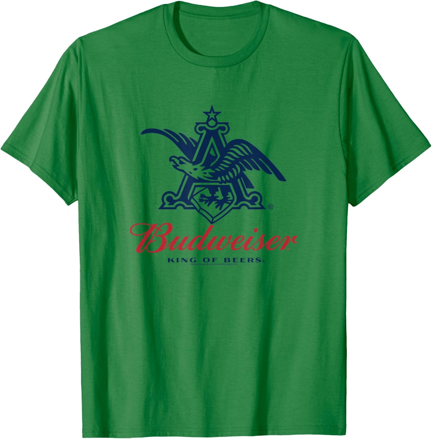 King of Beers Emblem T-Shirt - T-Shirt | Irish Green