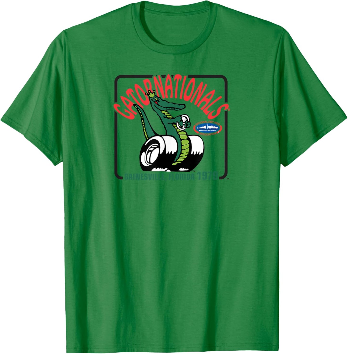 NHRA 1979 Gatornationals T-Shirt - T-Shirt | Irish Green