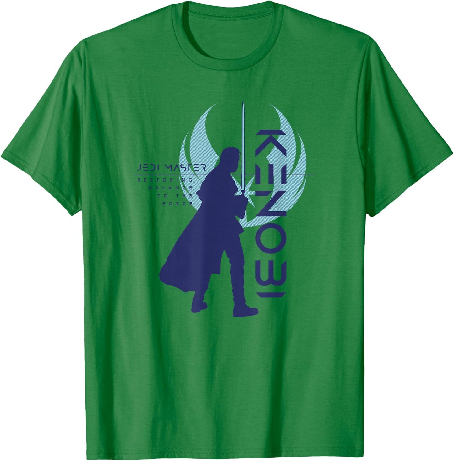 Star Wars Obi-Wan Kenobi Jedi Master Poster T-Shirt - T-Shirt | Irish Green