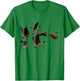 Flying Canadian Goose T-Shirt - T-Shirt | Irish Green