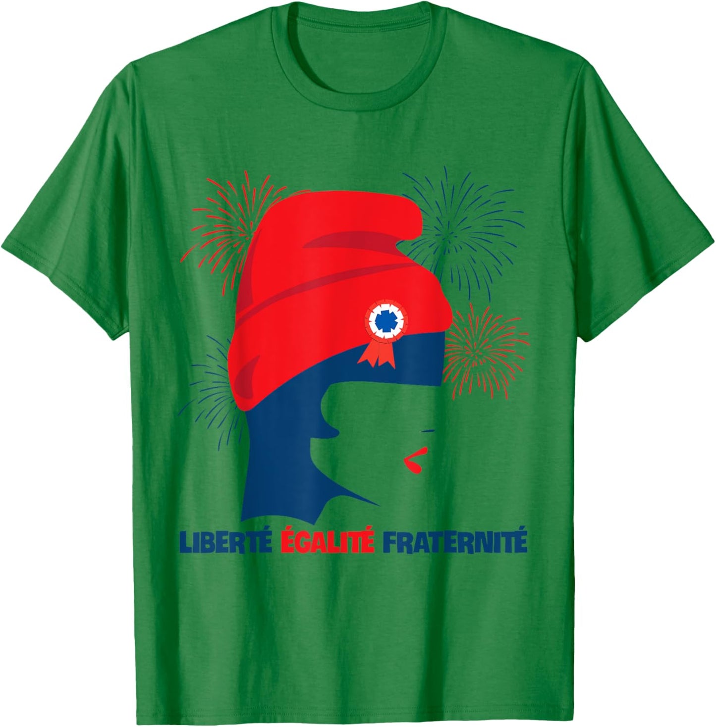 French National Day France Bastille day 14th July T-Shirt - T-Shirt | Irish Green