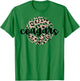 Cougars Volleyball Team Cheetah Mascot School Spirit Game T-Shirt - T-Shirt | Irish Green