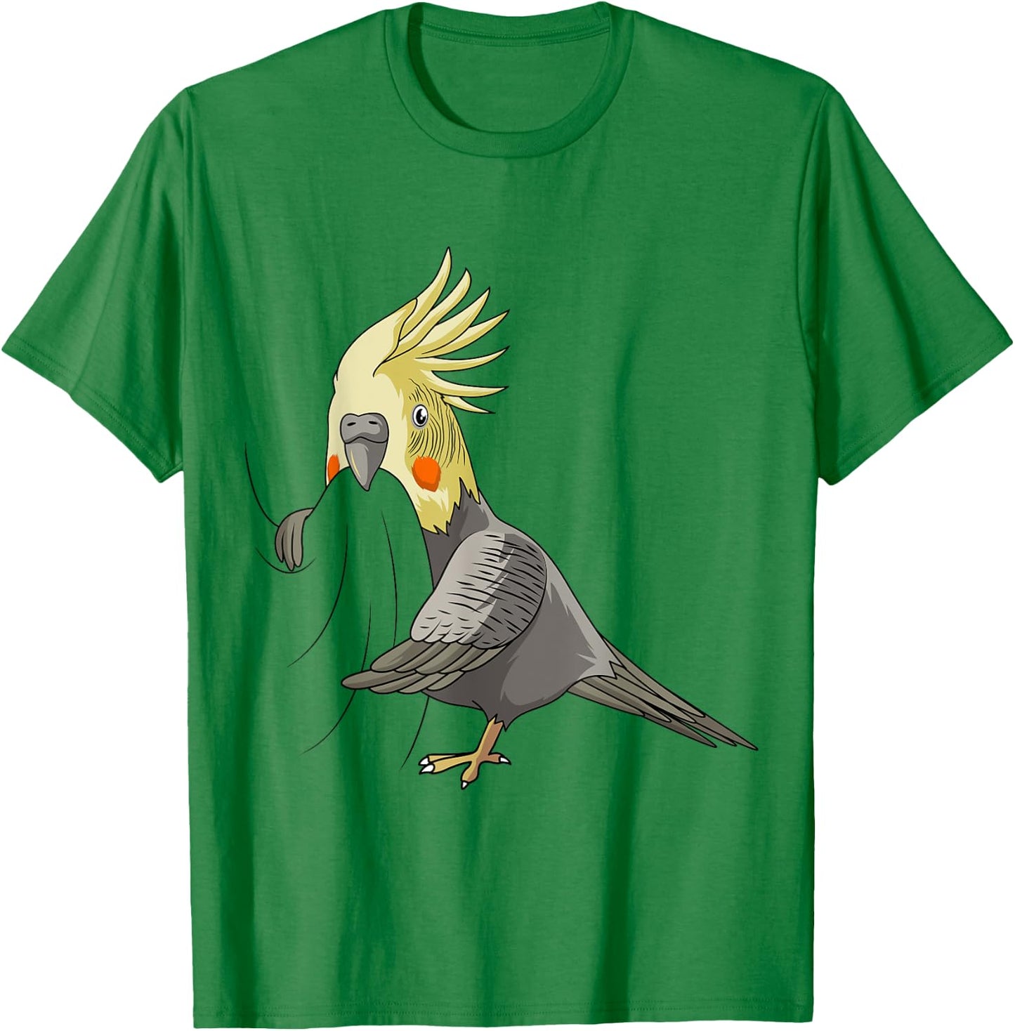 Cockatiel Lover Bird Lovers Women Kids Girl T-Shirt - T-Shirt | Irish Green