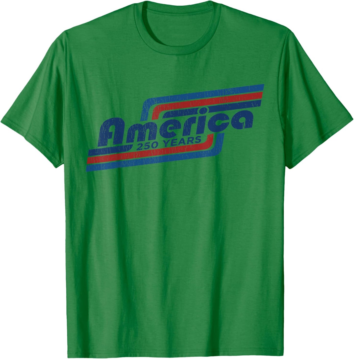 America Retro 250 Years 250th Anniversary USA 1776 2026 T-Shirt - T-Shirt | Irish Green