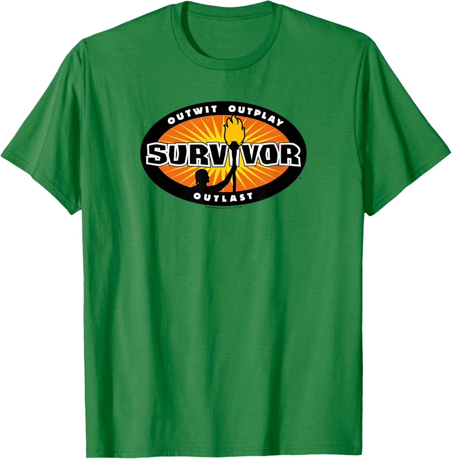 Survivor Gold Burst T-Shirt - T-Shirt | Irish Green