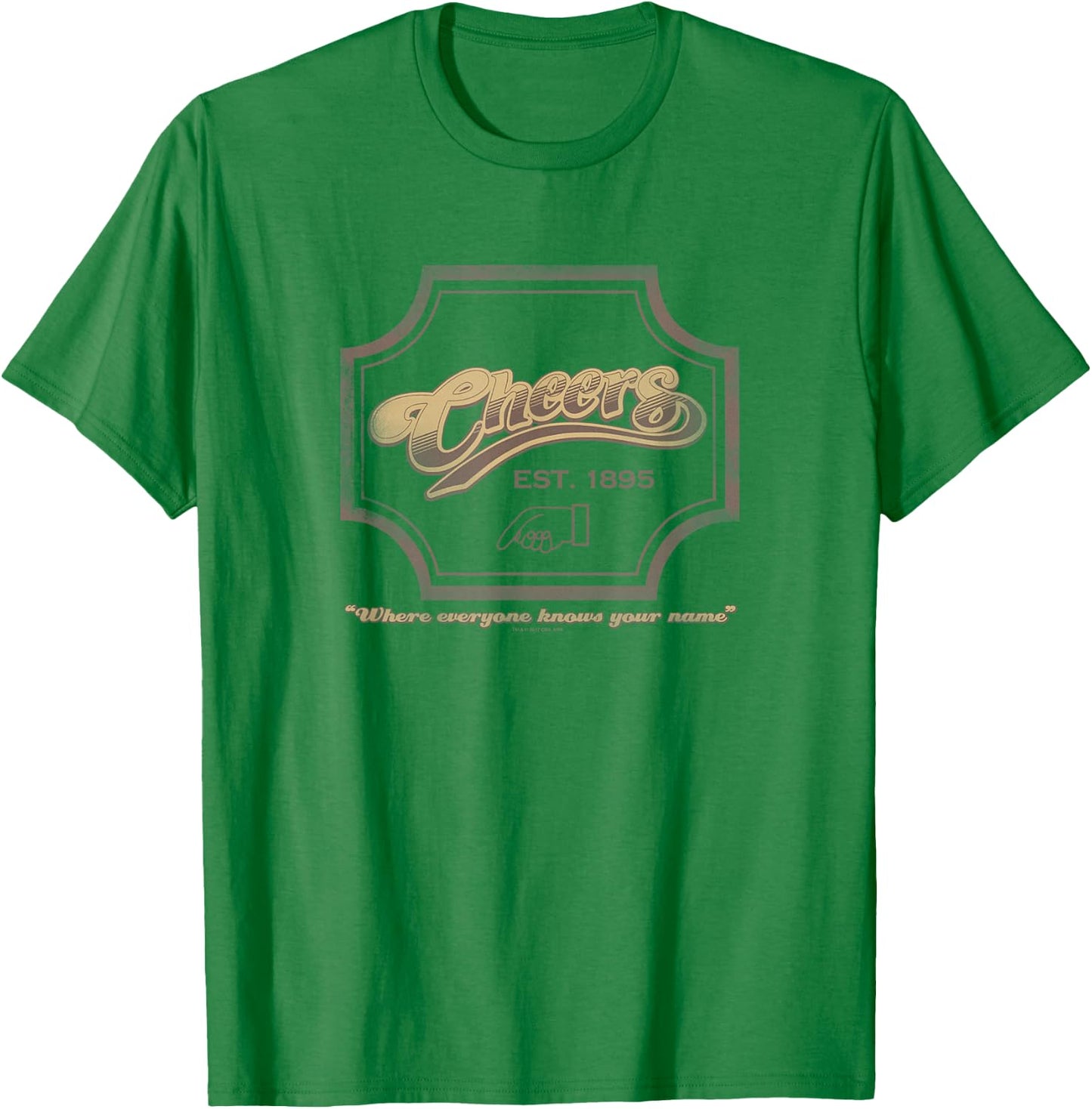 Cheers Sign T-Shirt - T-Shirt | Irish Green
