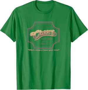 Cheers Sign T-Shirt - T-Shirt | Irish Green