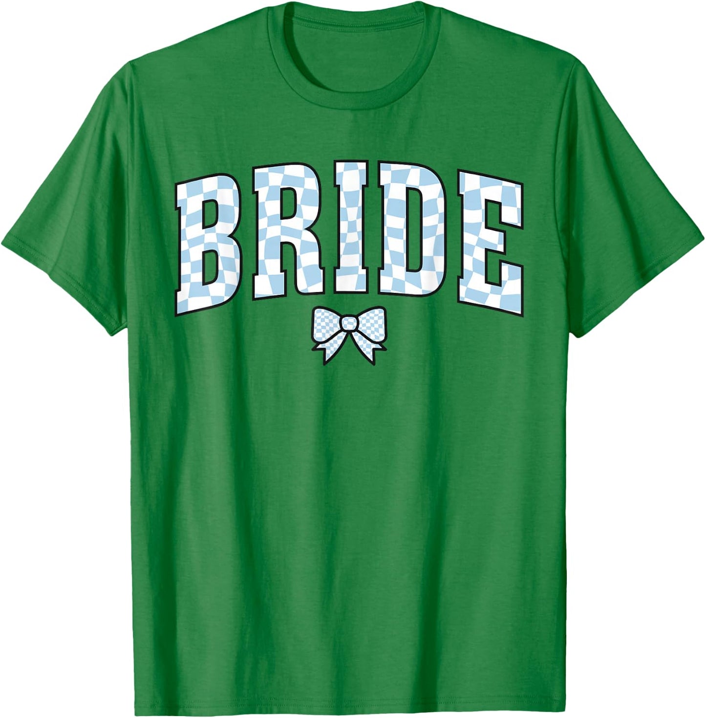 Bride Coquette Bow Engagement Future Mrs Bridal Bachelorette T-Shirt - T-Shirt | Irish Green
